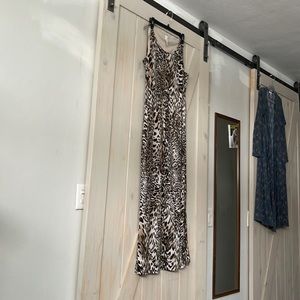 Gorgeous last season animal print dress.